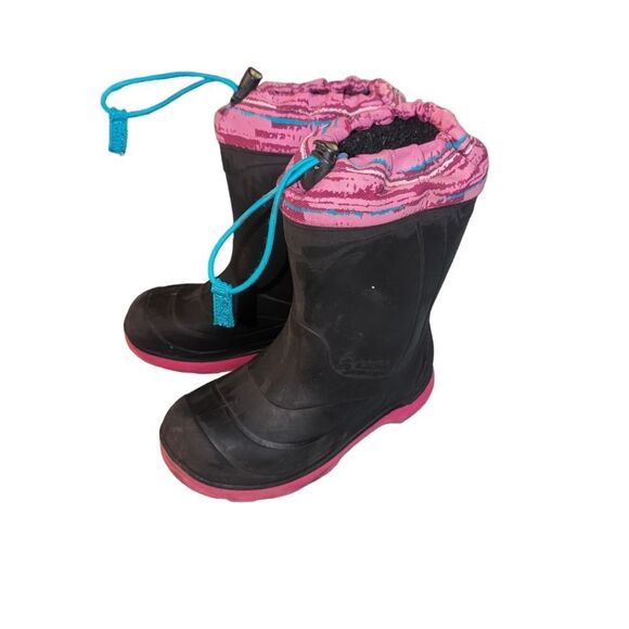 🛍️KIDS KAMIK WOOL LINED BOOTS SIZE 12 - Picture 6 of 6